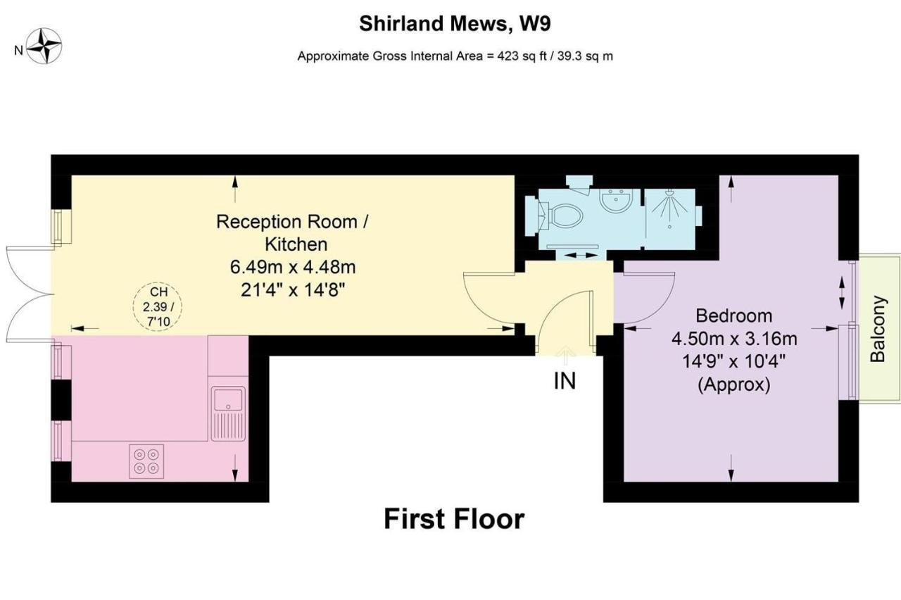 Stunning Apartment, Shirland Mews 伦敦 外观 照片